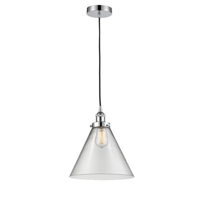 Mini-luminaire suspendu 1 lumière Cone