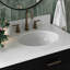 Meuble-lavabo double en bois massif Tidworth avec plateau en quartz blanc de 1,5 po-815378185-818783555