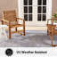 Tapis bleu / gris Persian-71114635