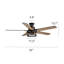 Ventilateur de plafond encastré 52 po avec profil bas Farmhouse