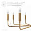 Lustre 8 lumières Modway Rekindle-1116452748
