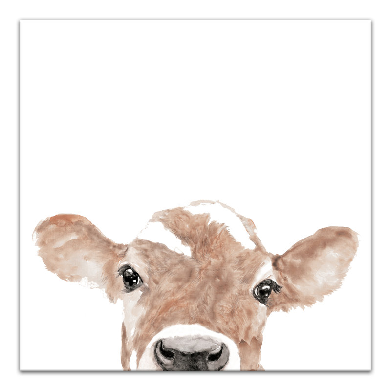 Art sur toile Galena Peeking Calf