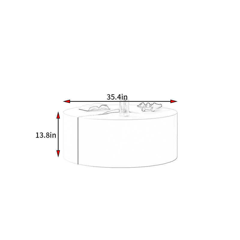 Table basse Modern Light Luxury