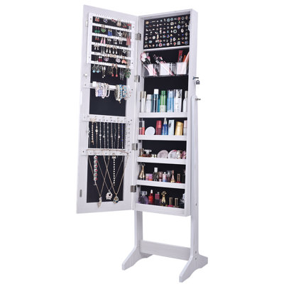 Armoire à bijoux avec miroir Danaisa