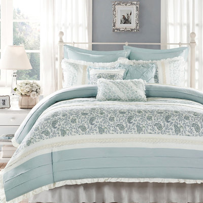 Housse de couette 9 pièces Shabby Chic Bedding