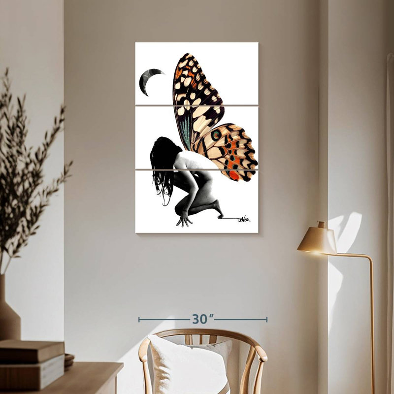Kelam Lady's Metamorphosis, H 57 po x l 36 po