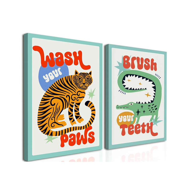 2 Piece Wrapped Canvas Print