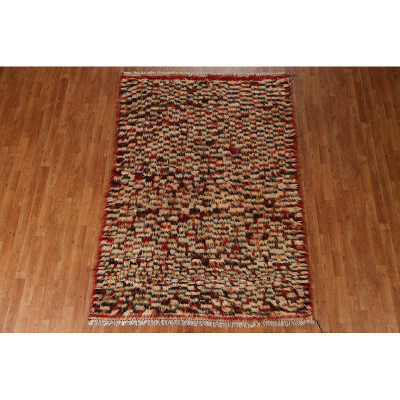 Moroccan Berber Area Rug 5x8