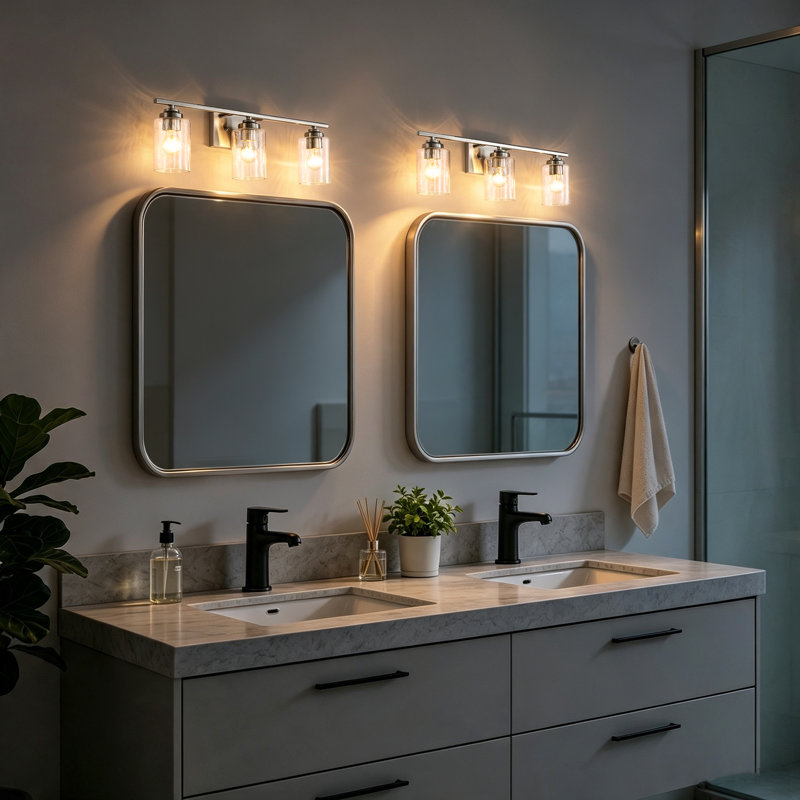Éclairage de salle de bain à intensité variable Argyris, 3