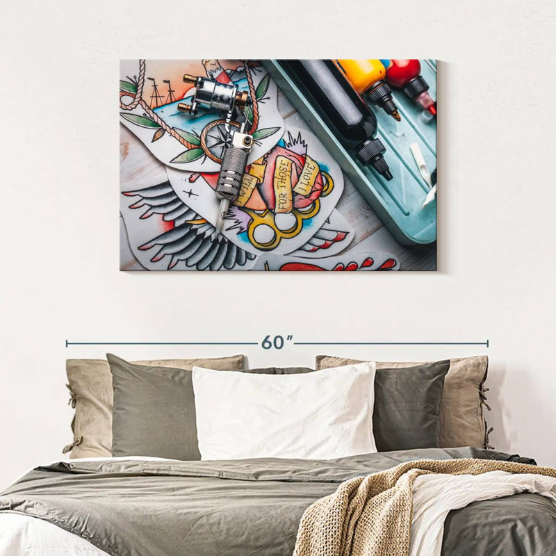 Senne Tattoo Essentials, 30" H x 45" W