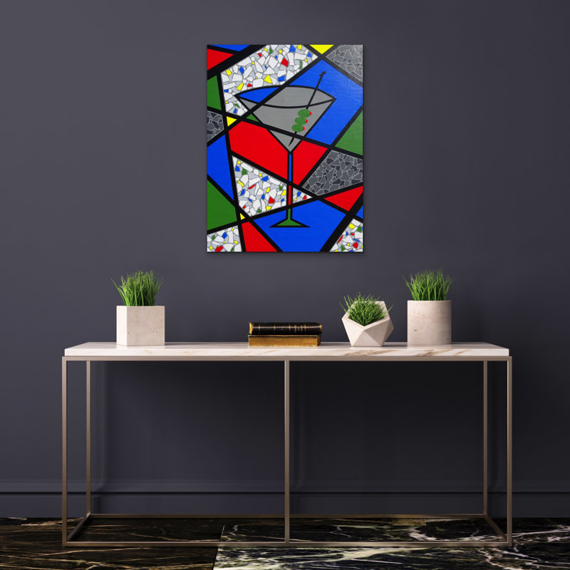 Martini Party Painting by Eddie Bruckner