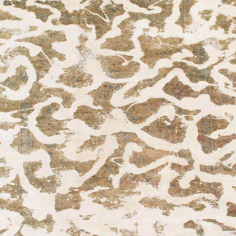 Tapis abstrait moderne 847, Carré 5 pi