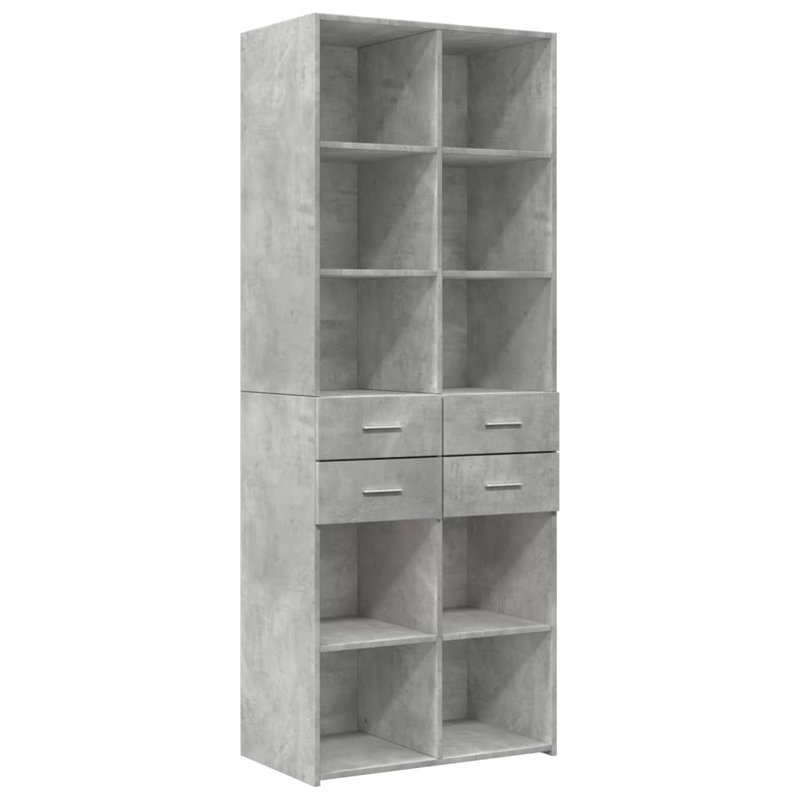 Aveaha 70cm Sideboard, Concrete Grey