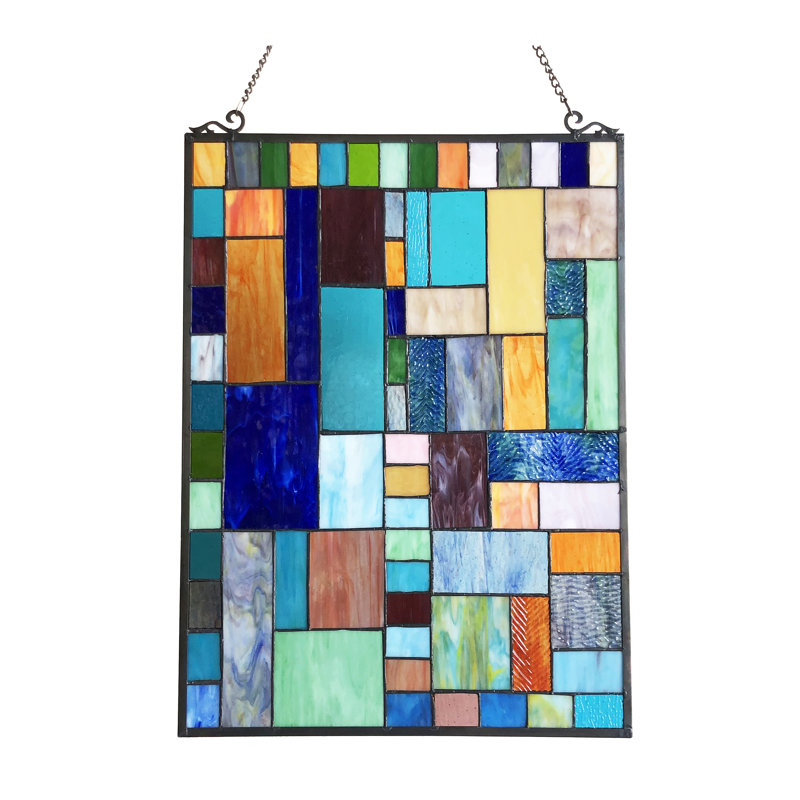 Michelle Abstract Window Panel