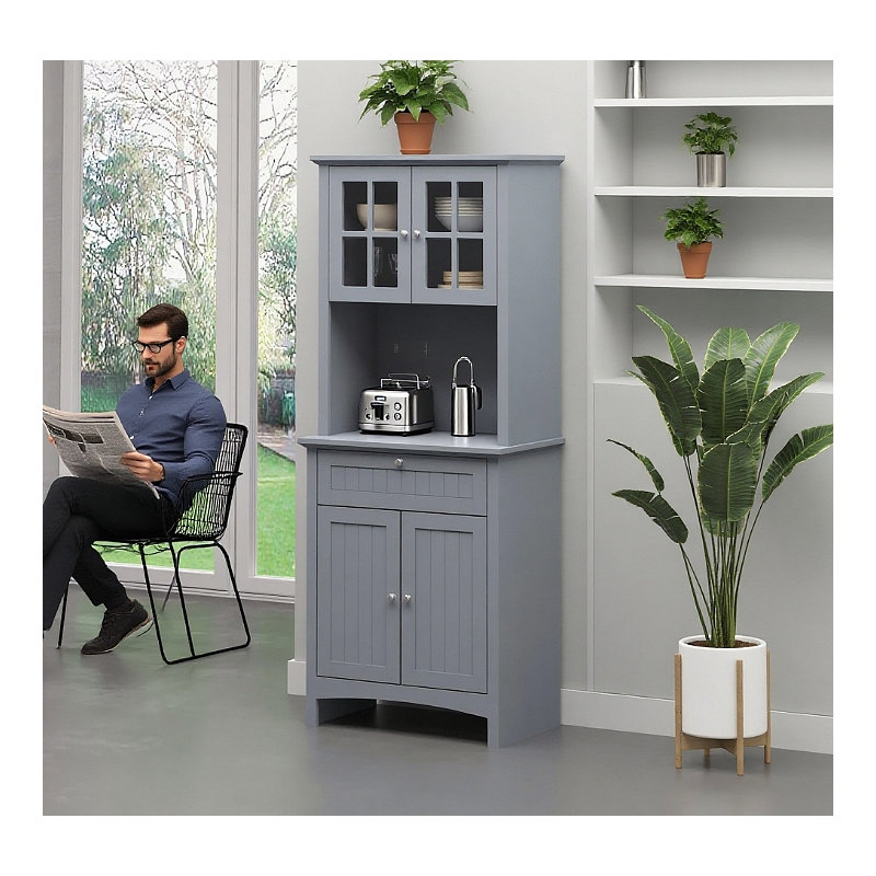 Armoire de cuisine, Gris