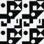 Binary Embroidery Fabric