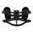 Rock Stepper with 1 Mat and 2 Exercise Bands, Side to Side Rocking Stepper for Exercise at Home