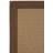 Saturna Leather Casa Border Sisal Carpet-106472768
