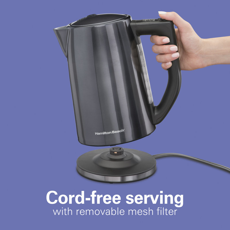 Hamilton Beach® Variable Temperature Electric Kettle Liter