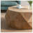 Solid Wood Top Single Coffee Table