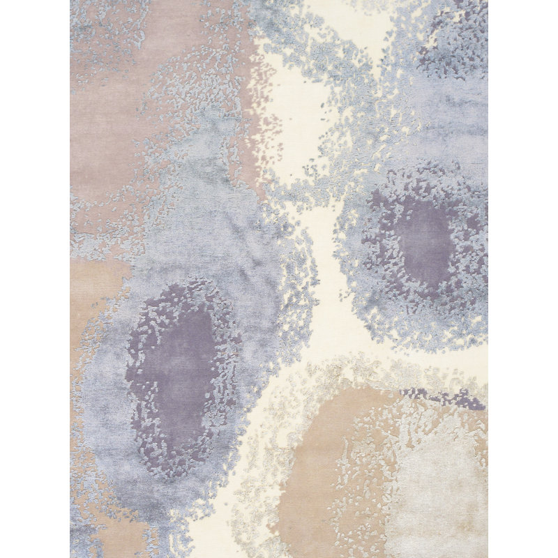 Hand Knotted Wool Abstract Indoor Rug