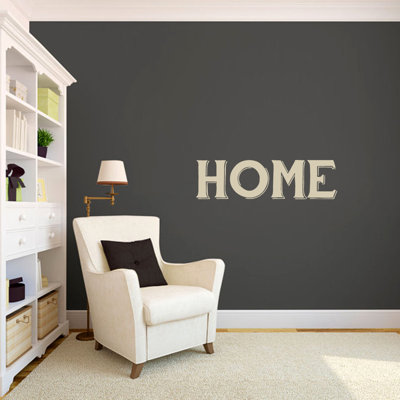 Text & Numbers Non-Wall Damaging Wall Decal