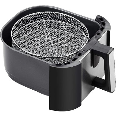 Friteuse et déshydrateur d'air 7 qt XL - écran tactile, 1700 W, 3 grilles, préchauffer et griller, 8 préréglages