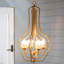 Lustre en métal 4 lumières