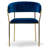 Ophelia 19'' H Upholstered Metal Armchair