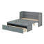 Lit escamotable avec port USB et grand tiroir-764770949