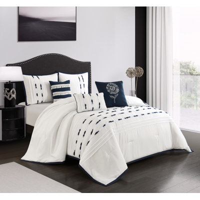 Delfina Microfiber 6 Piece Comforter Set