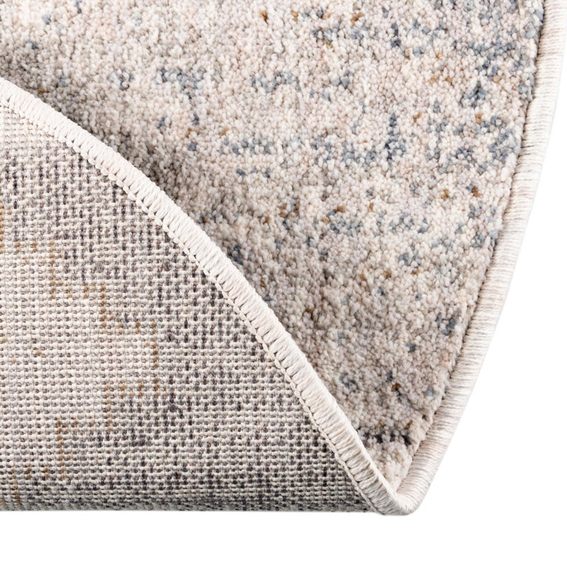 Perlita Geometric Indoor Rug, Round 3'3"