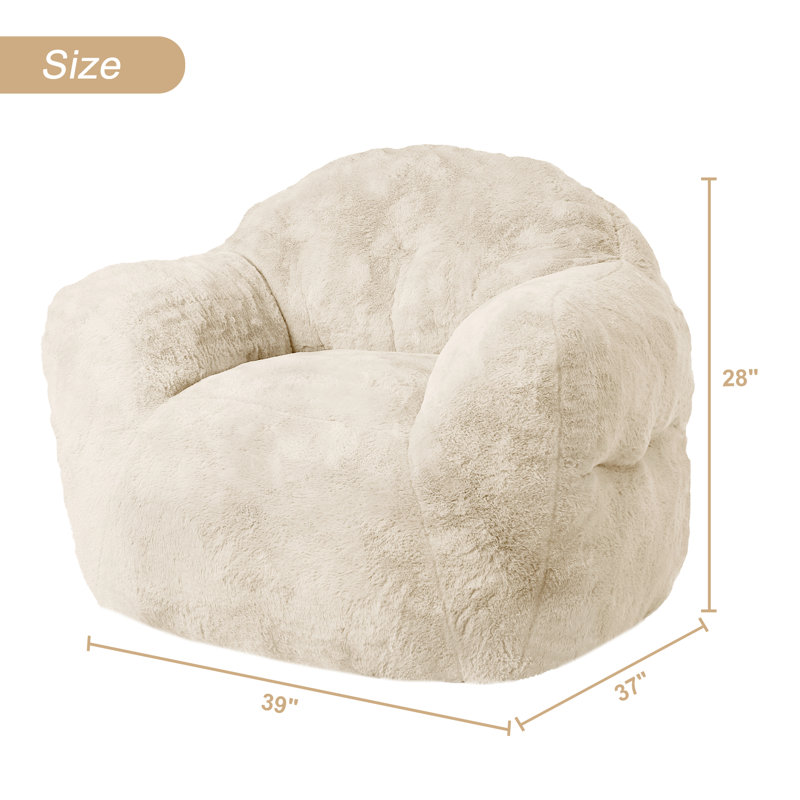 Fauteuil à billes Cozy High Elasticity, White
