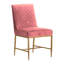 Chaise d'appoint en velours Almendarez-253872097