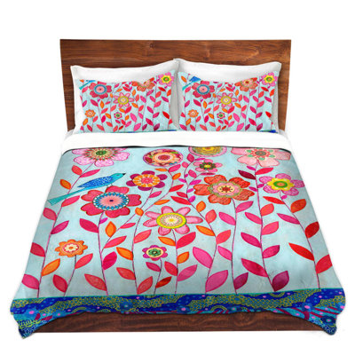 Ensemble de housse de couette oiseau