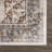 Medallion Design Performance Beige/Brown/Blue Machine Washable Area Rug-71043522