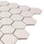 Carreau de mosaïque en porcelaine biseauté 11,8 po x 12 po