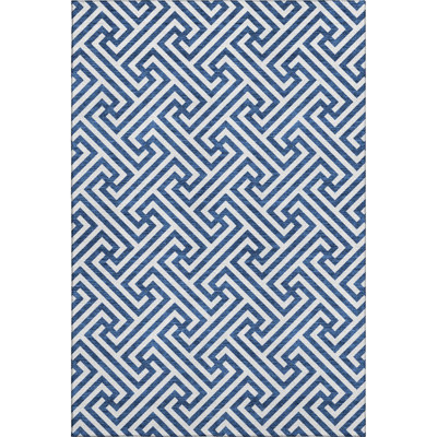 Premium Machine Washable Tweedy Blue Rug