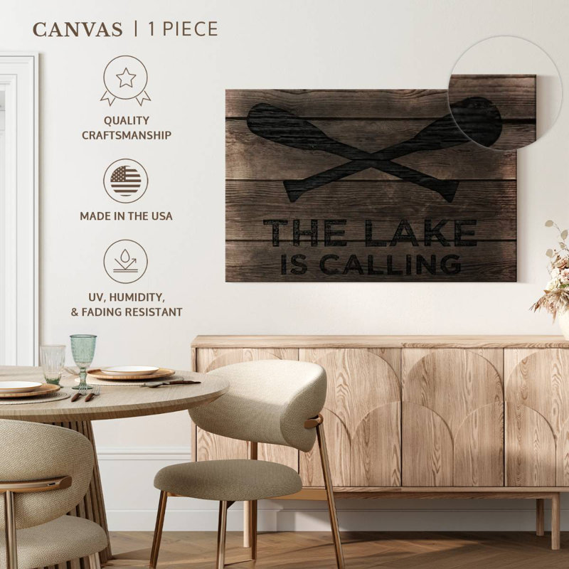 Senne Lake Is Calling, 34" H x 51" W