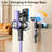 Cordless Vacuum Cleaner, 55KPa/500W Stick Vacuum with 55 Mins Runtime, Self-Standing Vacuum Cleaner for Home, LED Display, Anti-Tangle Brush, Rechargeable Vacuum for Pet Hair, Carpet & Hard Floors-125387274