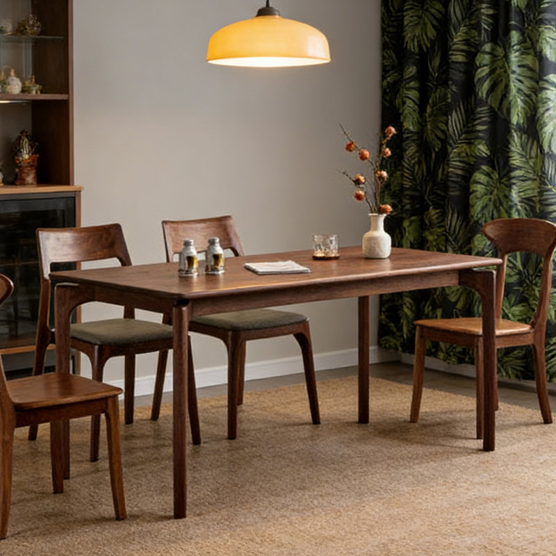 Table de salle à manger moderne et minimaliste, H 29,53 po x L 70,87 po x l 31,5 po