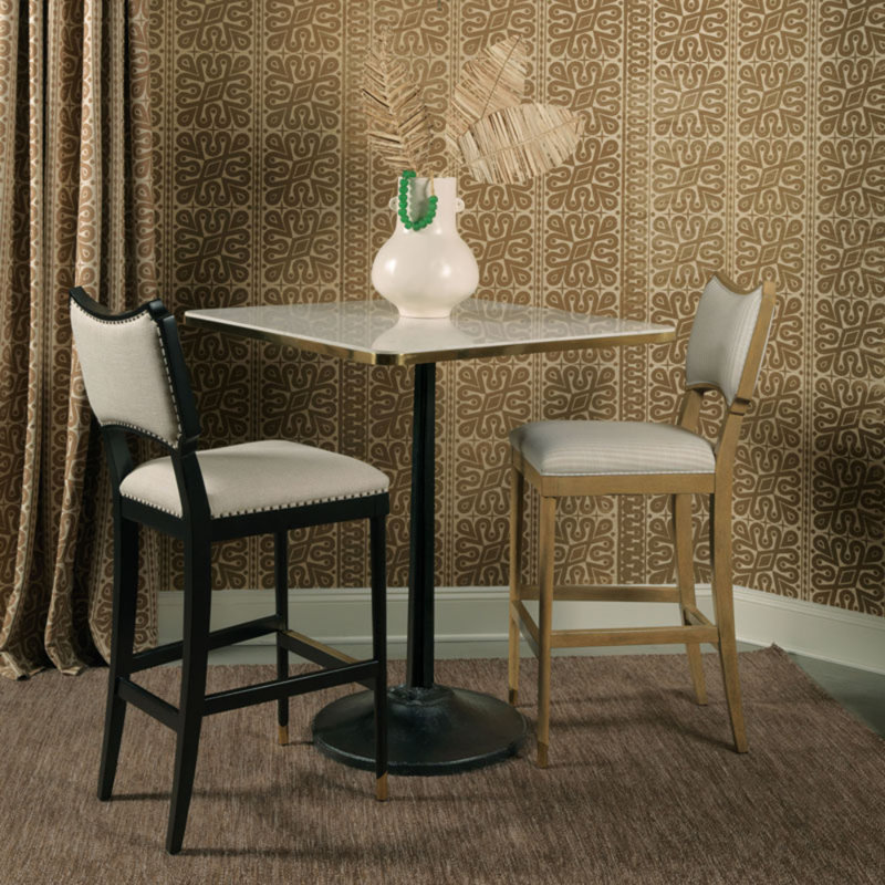 Winston Square Marble Dining Table, 42"H x 36"L x 36"W, Vista