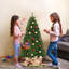 Lighted Artificial Fir Christmas Tree-1849186499