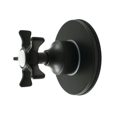 Kingston Brass Hamilton Single-Handle Six-Way Diverter Valve With Round Trim Kit
