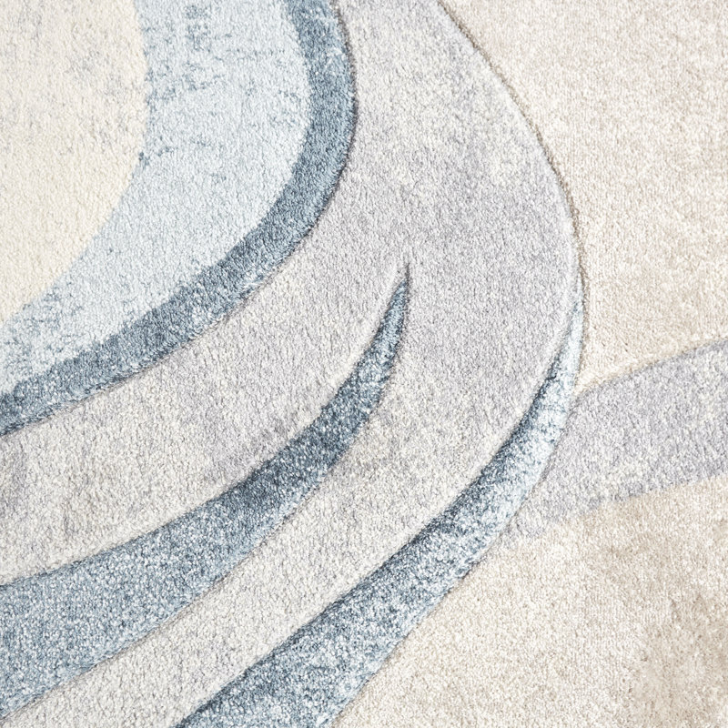 Wiltrud Abstract Indoor Rug, Rectangle 6'7" x 9'10"