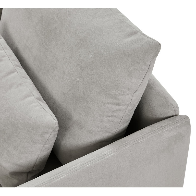 Upholstered L-Shaped Sectional Right Hand Facing