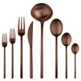 Due Flatware Set - 43 Pieces - Champagne
