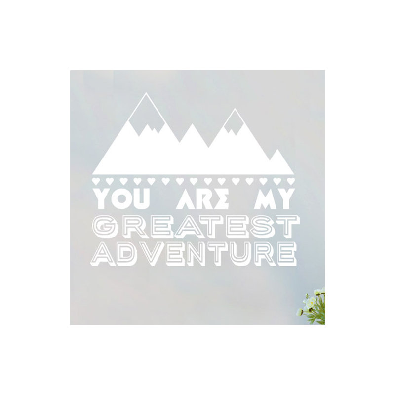 Wall Decal, Large, White