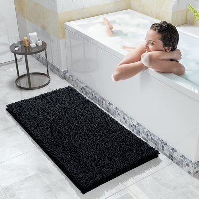 Neance Rectangle Non-Slip Bath Mat