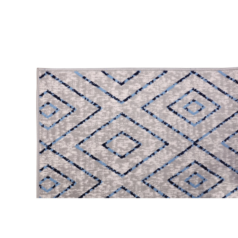 Finkelstein Geometric Indoor Rug, Rectangle 3'6" x 5'6"